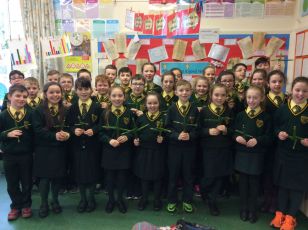 Room 8 Celebrates the Feast of St. Brigid