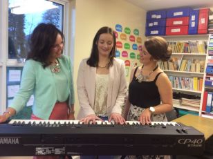 Thanks to our Parent Association for presenting the school with a new Electronic Keyboard